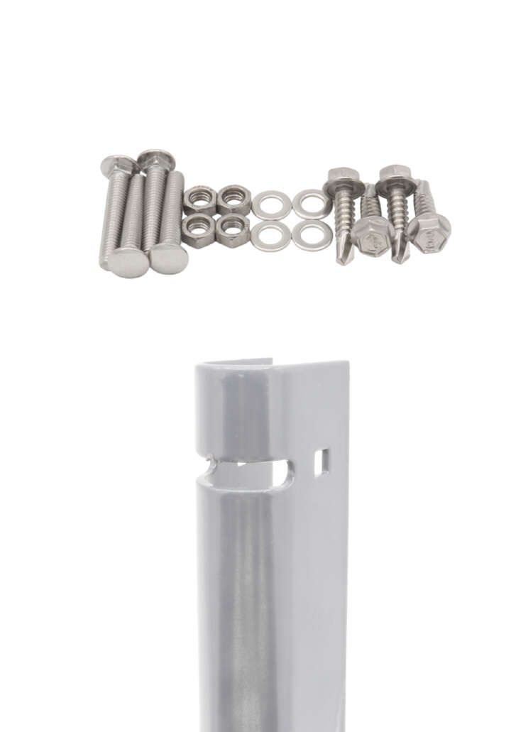 Zaunanschlussleiste U-Profil